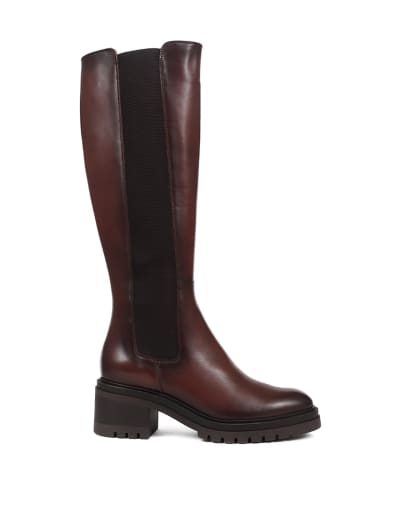 Marks and spencer wide calf sale boots