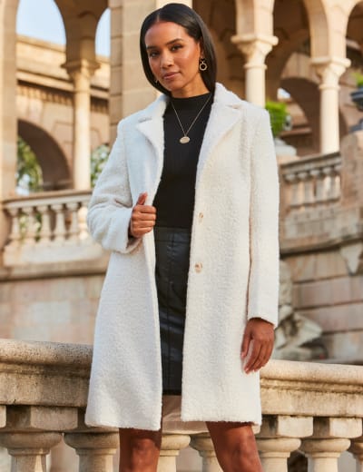 Dusty pink coat 2025 marks and spencer