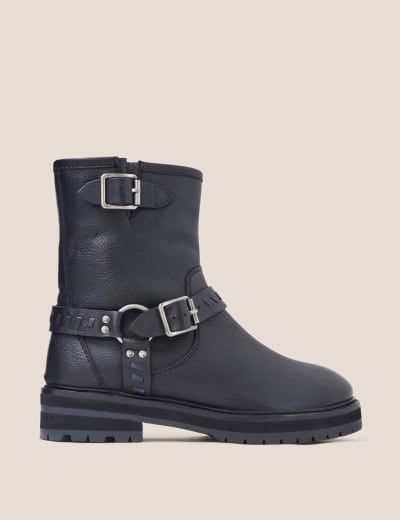 Marks and spencer cheap biker boots