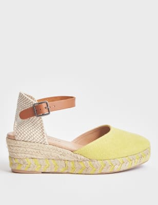 marks and spencer yellow sandals