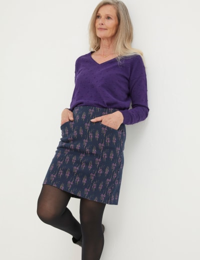 Jennie star jacquard skirt clearance