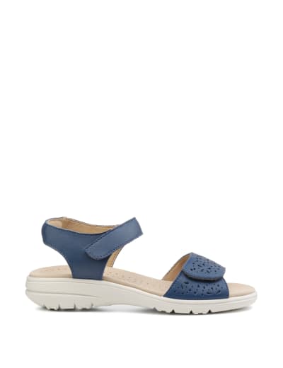 Leah Leather Ankle Strap Flatform Sandals Hotter M S