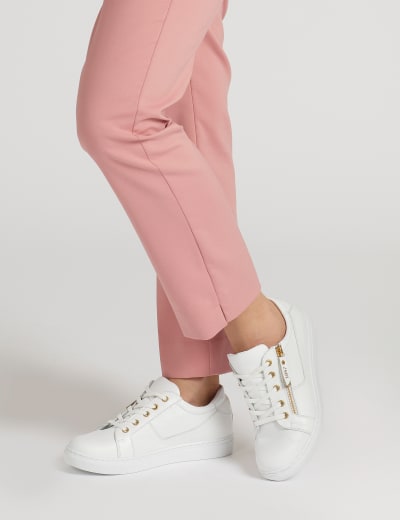 Leather Lace Up Trainers Dune London M S