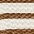 Cotton Blend Stripe Jumper (3-10 Yrs) - brownmix