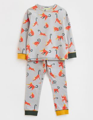Cotton Rich Monkey Pyjamas (3-10 yrs)