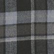 Cotton with Wool Flannel Check Shirt - darkgrey