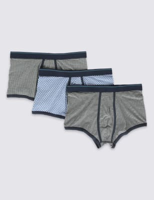 

Трусы-хипсы с микропринтом и технологиями Cool & Fresh™ и StayNEW™ (3 шт)