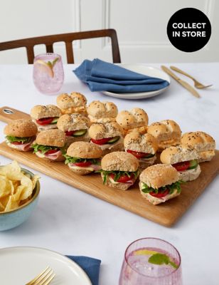 Classic Mini Roll Platter (15 Pieces) - Available to collect from 26th May