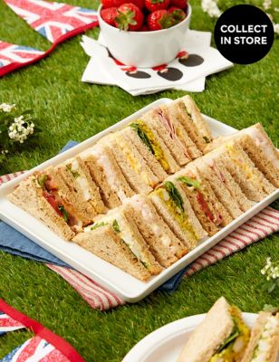 Limited Edition Jubilee Sandwich Selection (14 Pieces) - Available to collect from 26th May