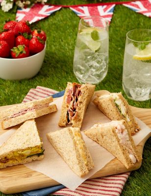 Limited Edition Jubilee Sandwich Selection (14 Pieces)