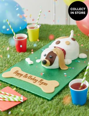 Personalised Buddy the Puppy Cake (Serves 24)