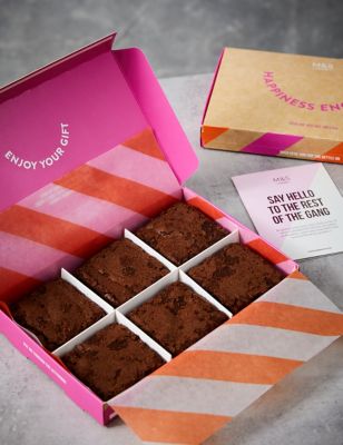 6 Chocolate & Orange Brownies Letterbox Gift
