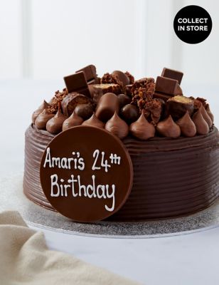 Personalised Extra Large Mini Bite Cake (Serves 24)