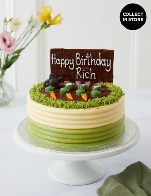 Personalised Gardening Cake (Serves 20)