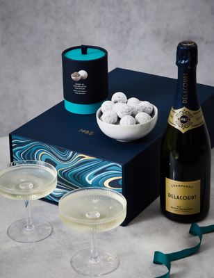 The Celebration Champagne & Truffles Gift Set