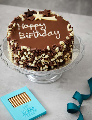 Chocolate Cake with Candles