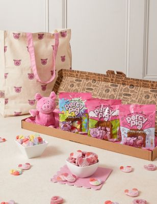 2 X M&S Percy Pig Large Storage Shopping Bags BNWT 