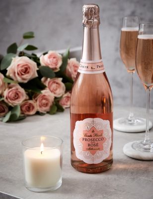 Especially For You Bouquet, Prosecco & Candle Gift