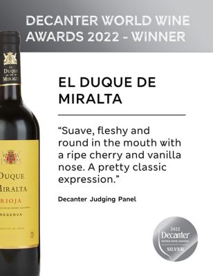 El Duque de Miralta Rioja Reserva - Case of 6