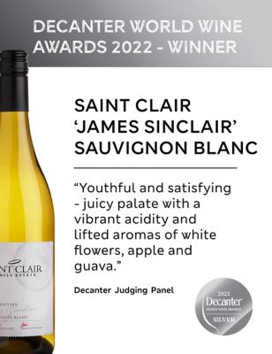 Saint Clair ‘James Sinclair’ Sauvignon Blanc - Case of 6