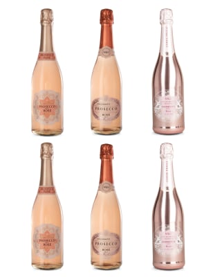 Prosecco Rosé Mixed Case - Case of 6