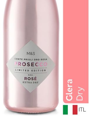 Spring Limited Edition Conte Priuli Oro Rosa Prosecco Rose - Case of 6