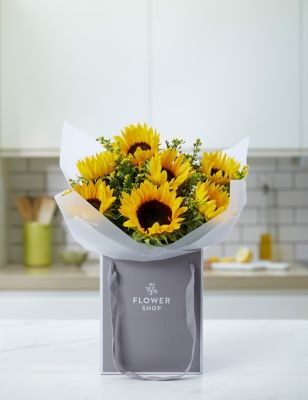 British Sunflower Gift Bag