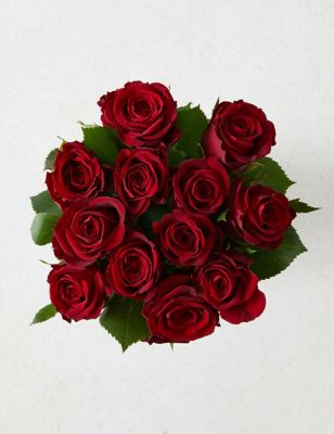 Valentine's Red Roses & Prosecco Gift (Delivery from 9th February 2022)