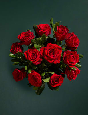 Dozen Red Roses Bouquet