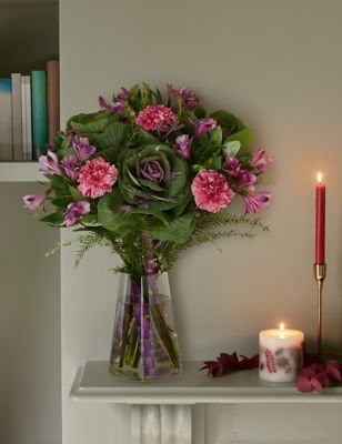 Warm Wishes Brassica Flowers Bouquet