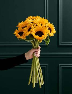 British Sunflower Bouquet