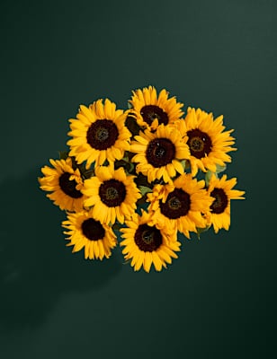 British Sunflower Bouquet