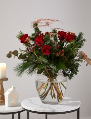 Ready To Arrange Ruby Red Bouquet