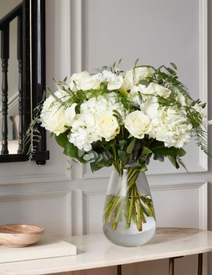Mother's Day Ultimate Flowers White Bouquet (Delivery from 22nd March 2022)