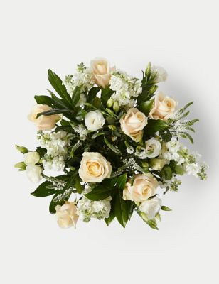 Ivory, White & Elegant Bouquet