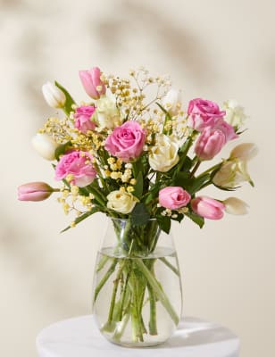 Roses & Tulips March Bouquet
