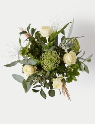 Thinking of You Bouquet, Cookies & Candle Gift