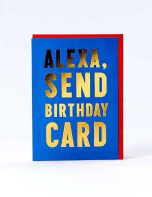 Alexa Send Birthday Card