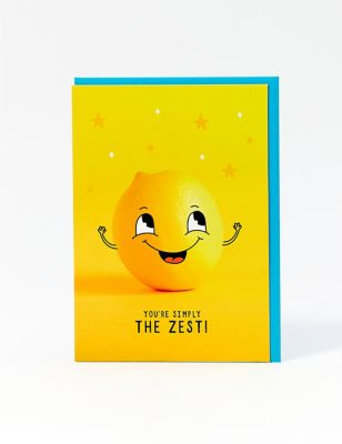 Simply The Zest Lemon Card