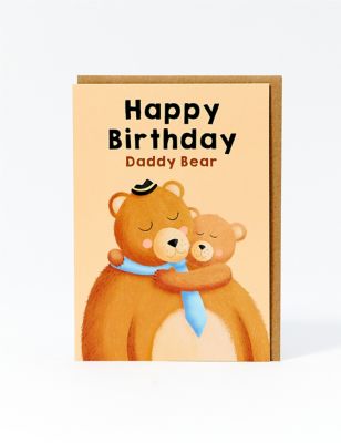 Daddy Bear Birthday Card