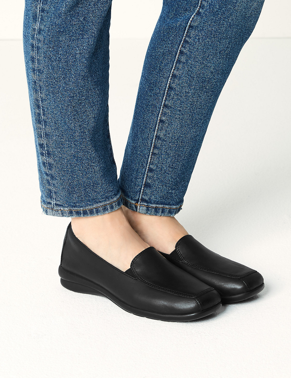 Footglove Leather Wedge Heel Loafers | Gay Times UK | £29.50