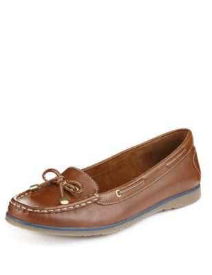 Footglove Leather Boat Shoes