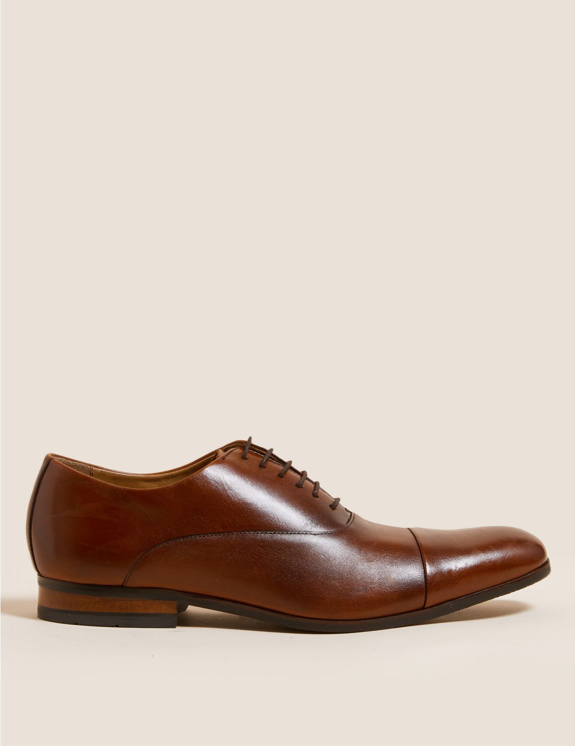 Leather Oxford Shoes brown