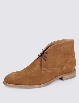 M & S Collection Suede Chukka Boots | Feedworks