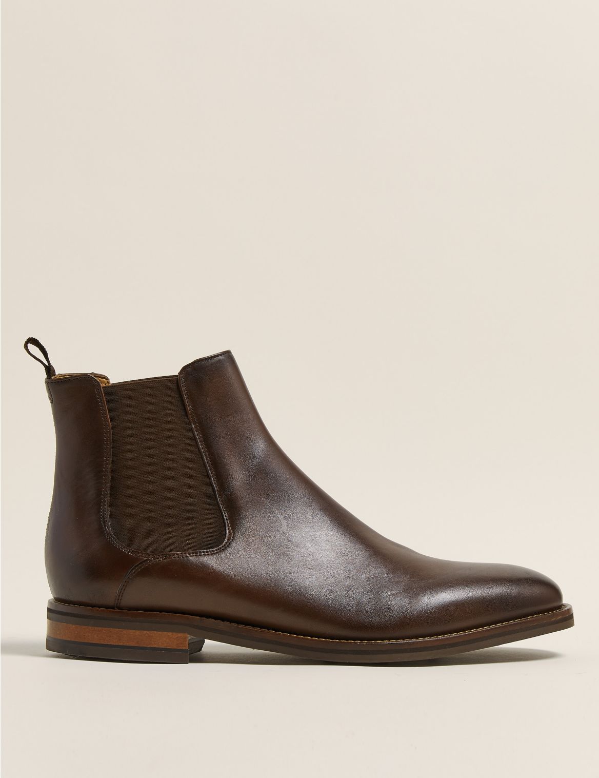 Leather Chelsea Boots brown