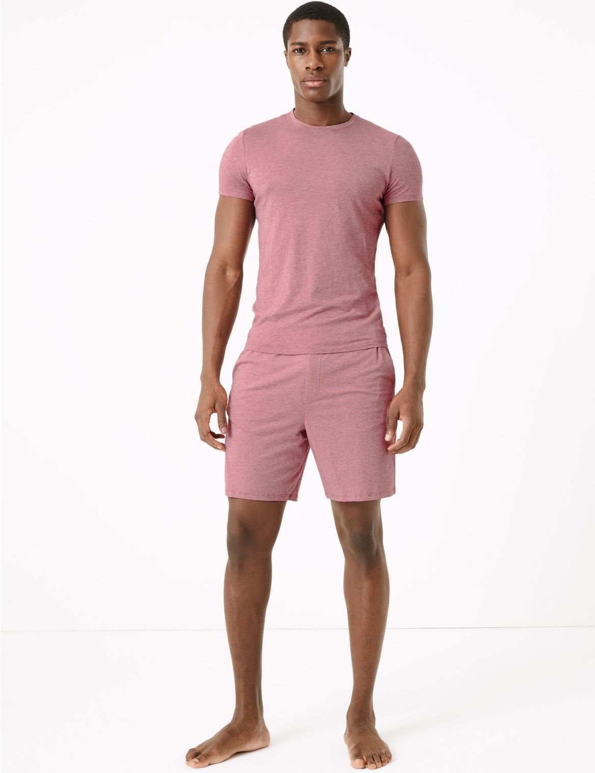 Premium Cotton Supersoft Pyjama Shorts pink