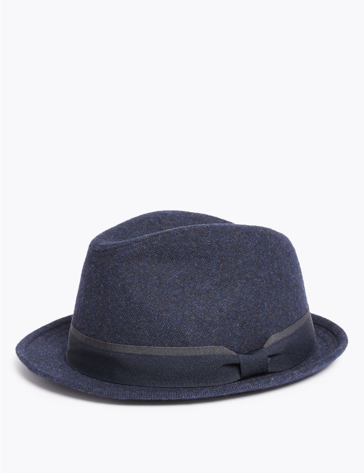 Wool Trilby with Thermowarmth&trade; navy