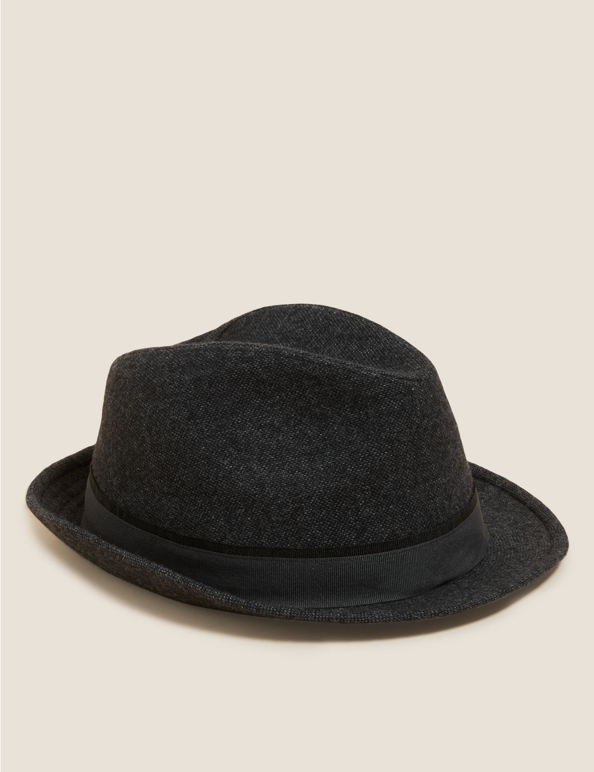 Wool Trilby with Thermowarmth&trade; black