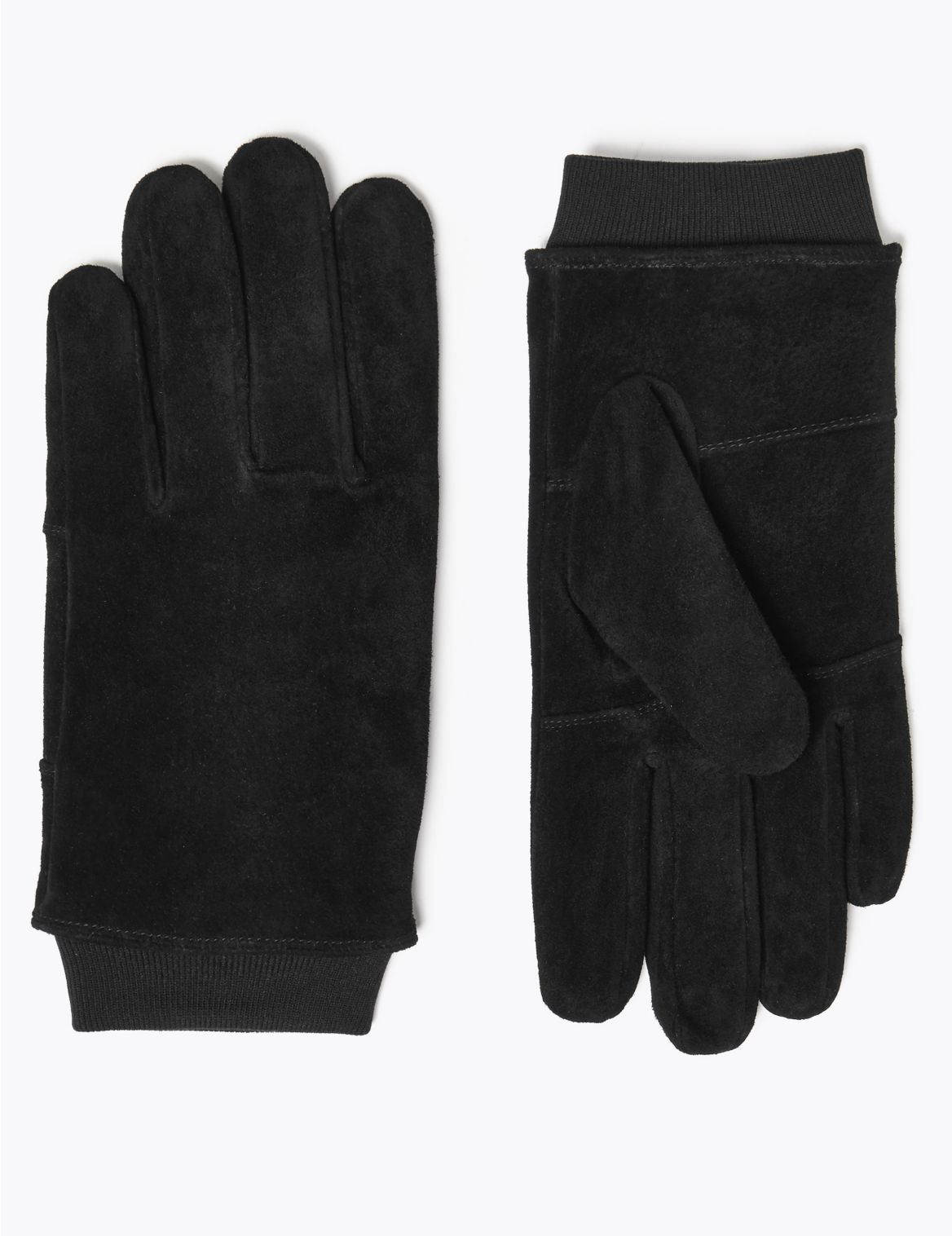 Suede Gloves black