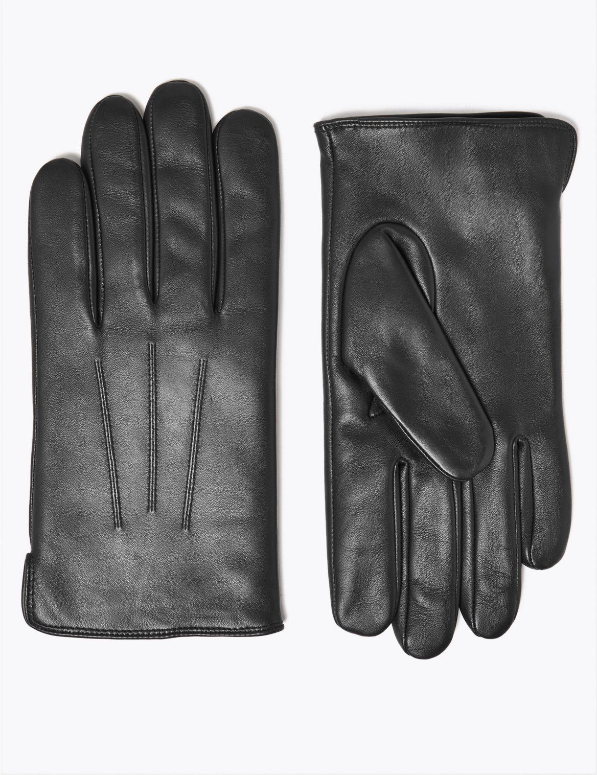 Leather Gloves with Thermowarmth&trade; black